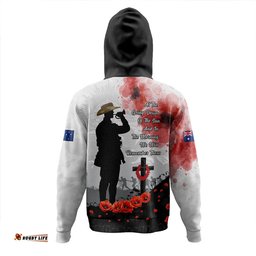Amazing Aussie Australia Blood And Honor Remembrance Day Tribute Hoodie
