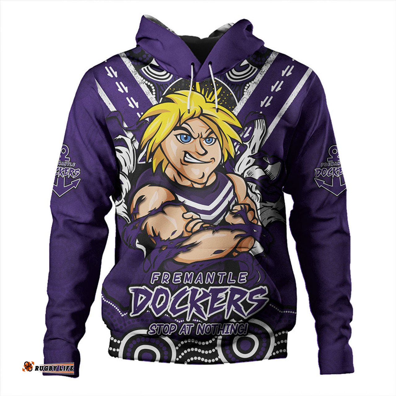 Amazing Aussie Fremantle Ripped Legacy Of The Game Hoodie