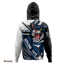 Amazing Aussie Geelong Cats Battlefield Glory Gear Hoodie