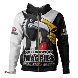 Amazing Aussie Collingwood Australian Football Finals Premiership Spirit Hoodie