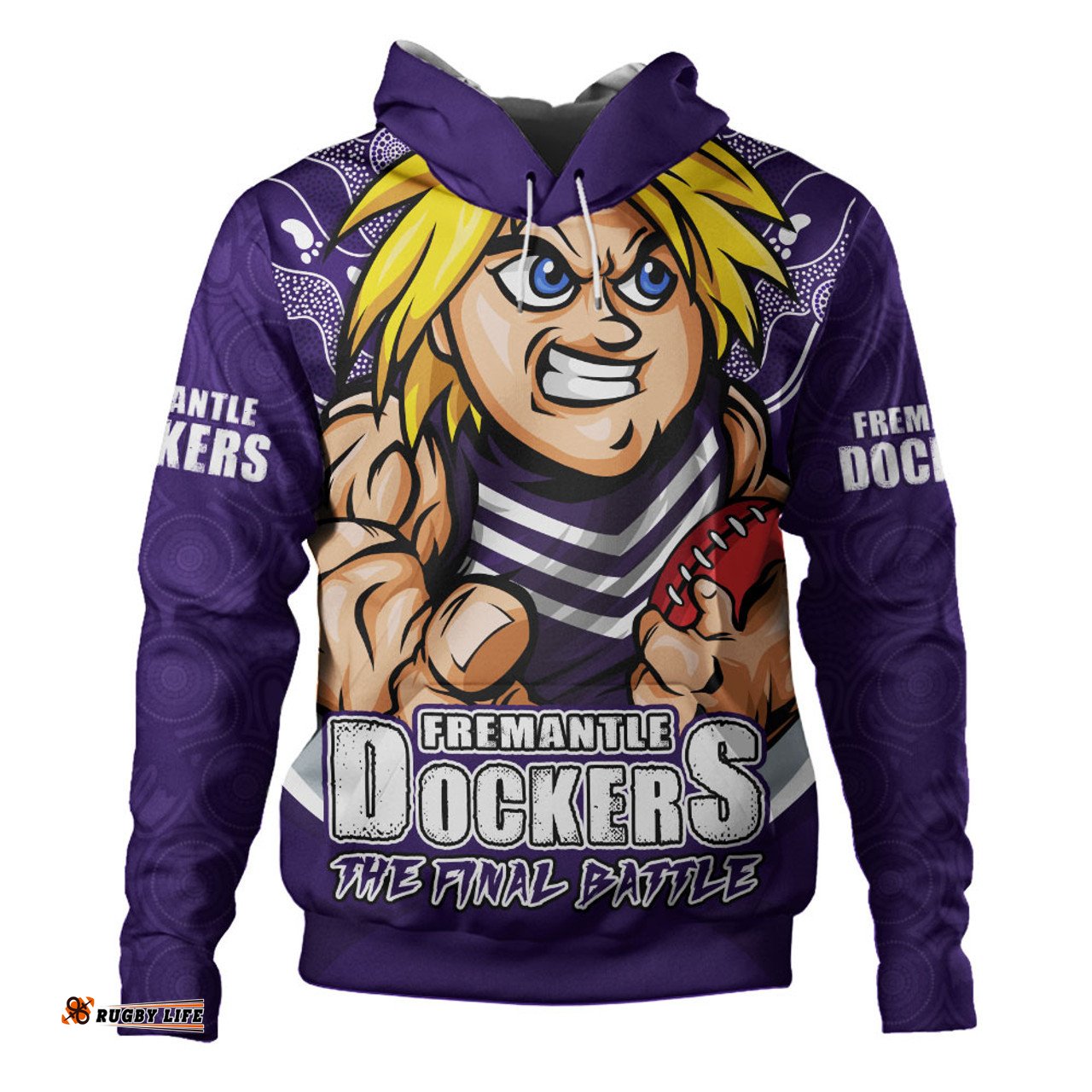 Amazing Aussie Fremantle Final Clash Battle Edition Hoodie