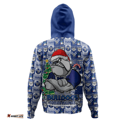 Amazing Aussie Canterbury Bankstown Bulldogs Merry Ugly Christmas Comic Style Hoodie