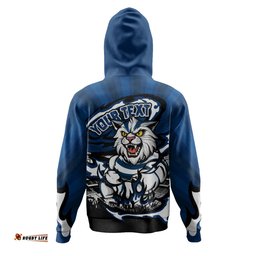 Amazing Aussie Geelong Cats Premiership Series Flame Edition Hoodie