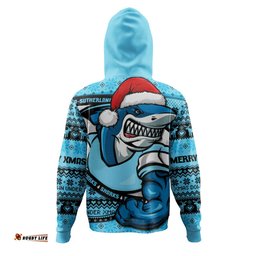 Amazing Aussie Cronulla Sutherland Sharks Ugly Knit Style For Christmas Game Fans Hoodie