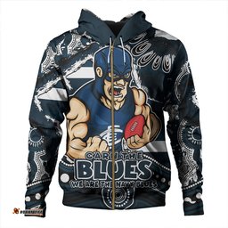 Amazing Aussie Carlton Blazing Spirit Of Victory Hoodie
