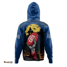 Amazing Aussie Geelong Cats Full Moon Fever Halloween Supporter Hoodie