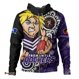 Amazing Aussie Fremantle Power Through Generations NAIDOC Edition Hoodie