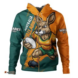 Amazing Aussie Aussie Wallabies Unstoppable Wallabies Spirit Of The Championship Orange Hoodie