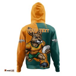Amazing Aussie Aussie Wallabies Unstoppable Wallabies Spirit Of The Championship Orange Hoodie