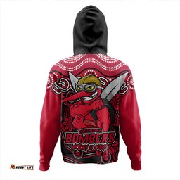 Amazing Aussie Essendon Aboriginal Inspired Tough Fan Football For Life Hoodie