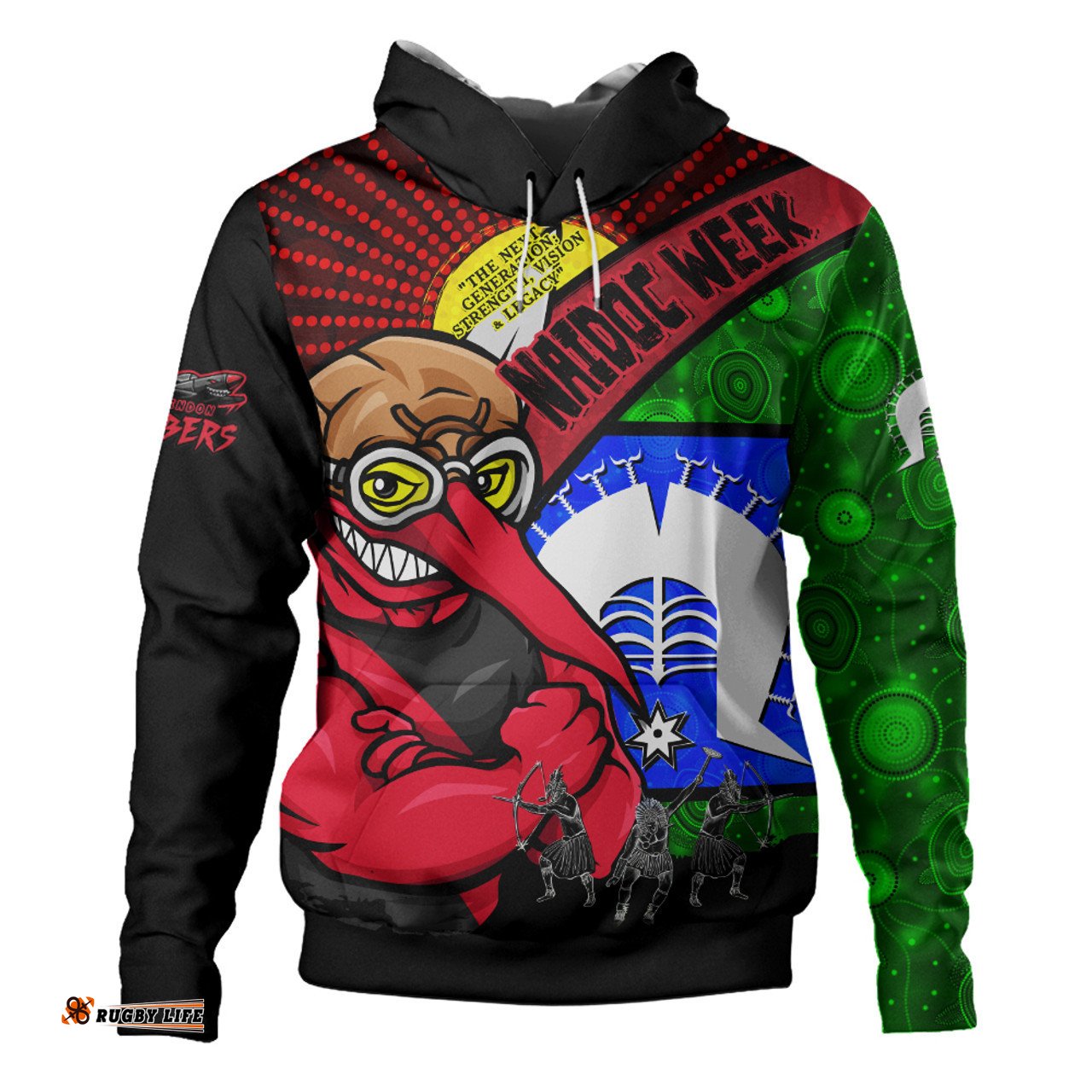 Amazing Aussie Essendon NAIDOC Week Pride Edition Hoodie