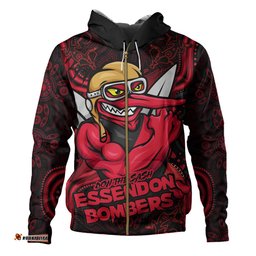 Amazing Aussie Essendon Spirit Warriors Of The Game Hoodie