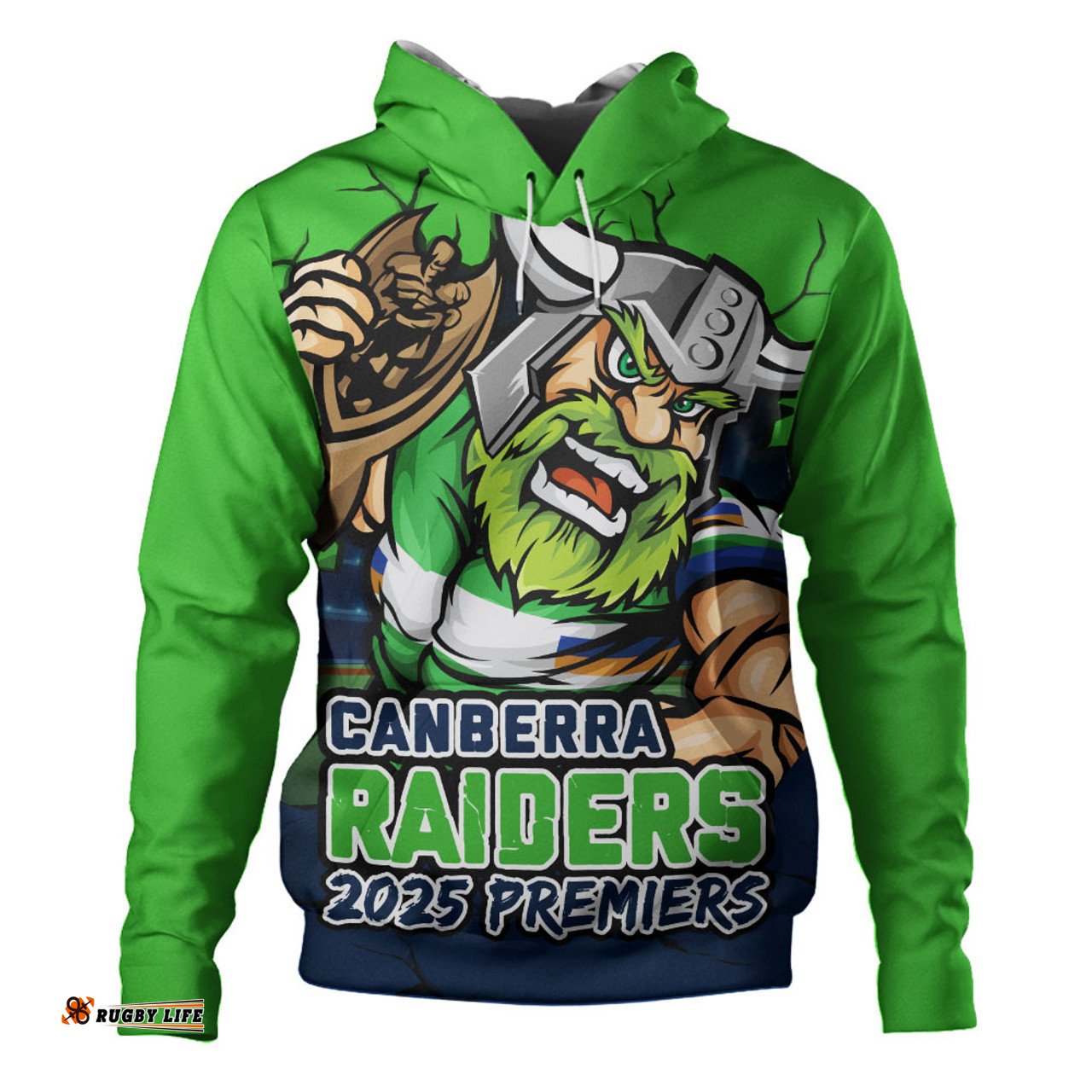 Amazing Aussie Canberra Raiders Unleash Power In The Ultimate Battle Hoodie