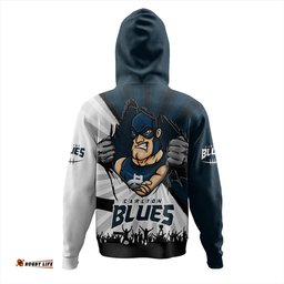 Amazing Aussie Carlton Breaking Through Fan Design Hoodie