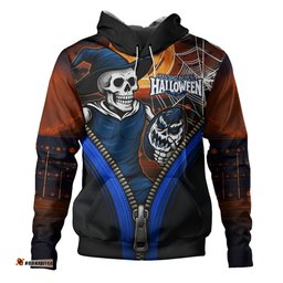 Amazing Aussie Carlton Halloween Night Reaper Hoodie