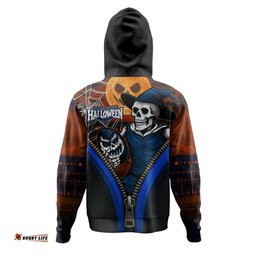 Amazing Aussie Carlton Halloween Night Reaper Hoodie