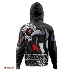 Amazing Aussie Collingwood Power Through Generations NAIDOC Edition Hoodie
