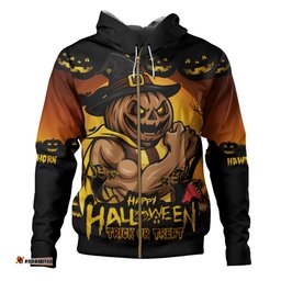 Amazing Aussie Hawthorn Dark Pumpkin Halloween Spirit Hoodie