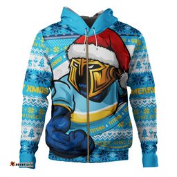 Amazing Aussie Gold Coast Titans Ugly Knit Style For Christmas Game Fans Hoodie