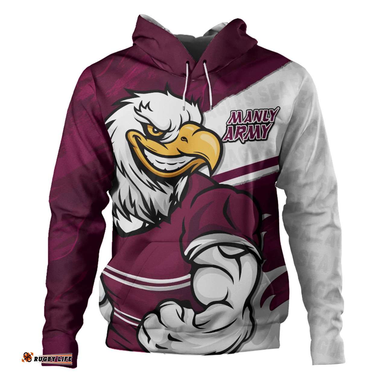 Amazing Aussie Manly Warringah Sea Eagles Defend The Pride Hoodie