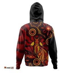 Amazing Aussie Indigenous Australian Aboriginal Echoes Of The Dreaming Hoodie