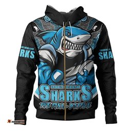 Amazing Aussie Cronulla Sutherland Sharks Final Clash Battle Edition Hoodie