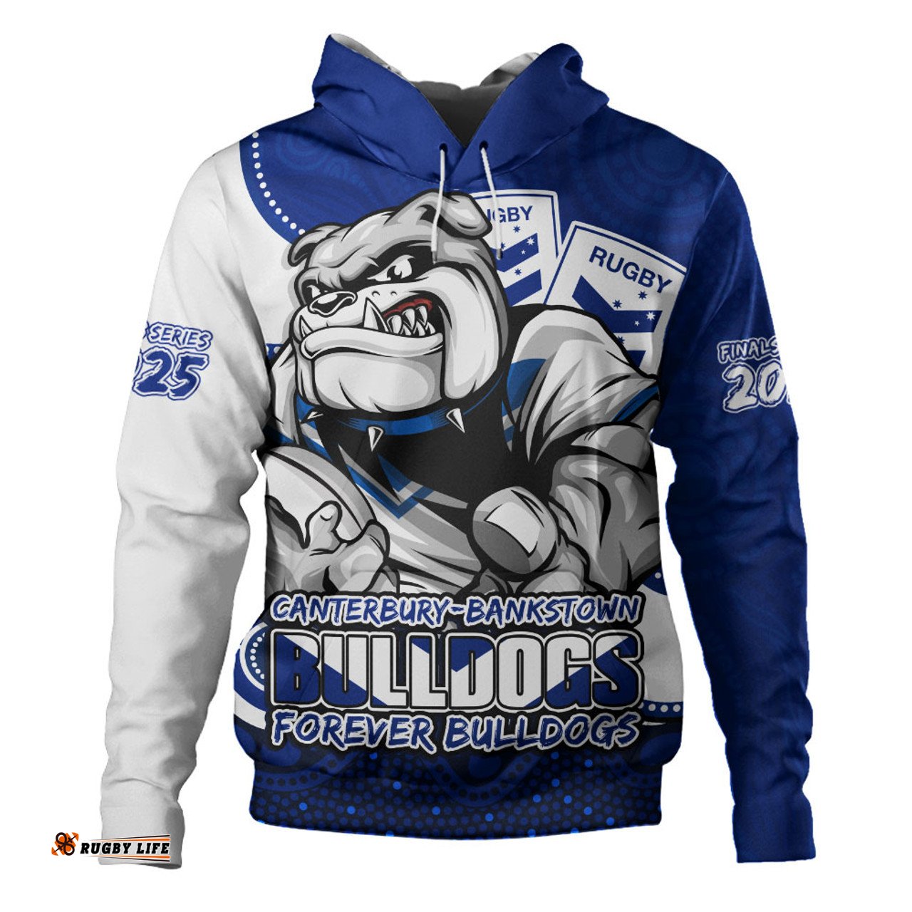 Amazing Aussie Canterbury Bankstown Bulldogs Battle For Glory Rugby Finals Edition Hoodie