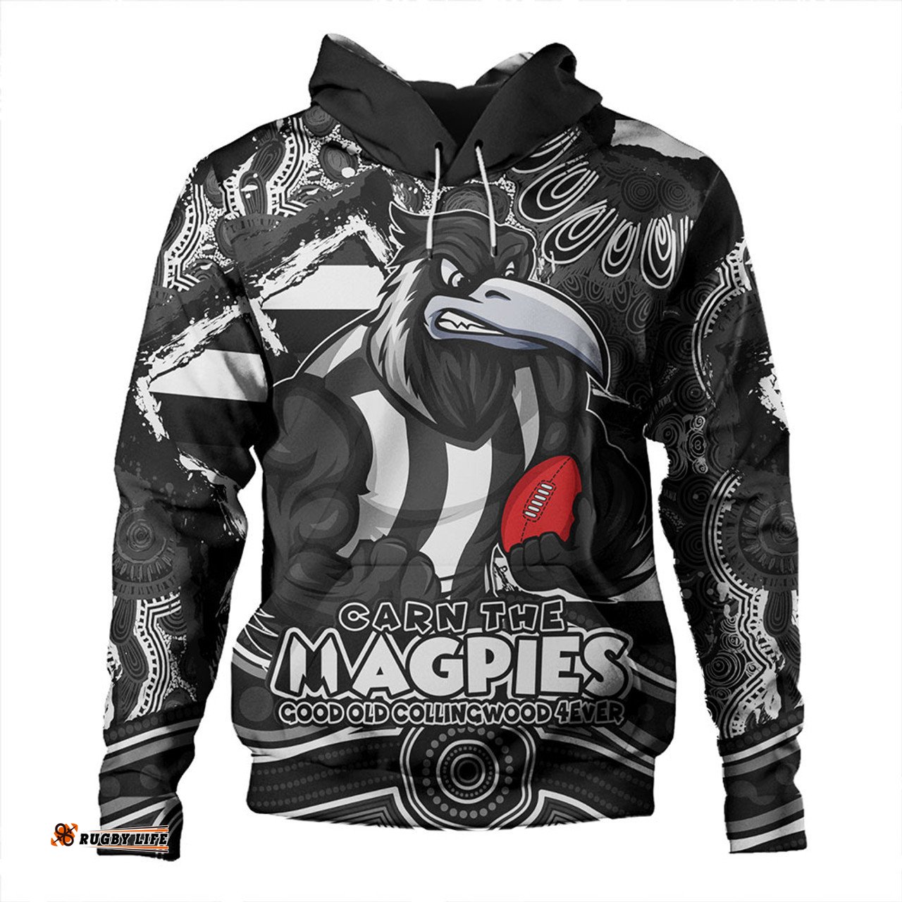 Amazing Aussie Collingwood Blazing Spirit Of Victory Hoodie