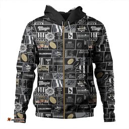 Amazing Aussie Collingwood Legacy Of The Pride Comic Style Hoodie