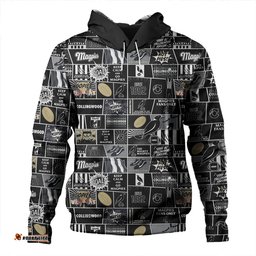 Amazing Aussie Collingwood Legacy Of The Pride Comic Style Hoodie