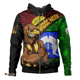 Amazing Aussie Hawthorn NAIDOC Week Pride Edition Hoodie