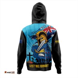 Amazing Aussie Gold Coast Titans Fearless ANZAC Defender Hoodie