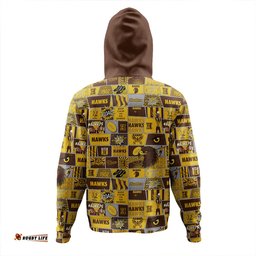 Amazing Aussie Hawthorn Legacy Of The Pride Comic Style Hoodie