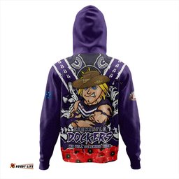 Amazing Aussie Fremantle Ripped Legacy Of The Game The ANZAC Spirit Lives On Hoodie