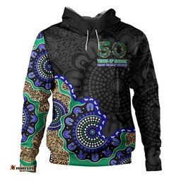 Amazing Aussie Indigenous Australian Aboriginal NAIDOC Fifty Years Cultural Celebration Edition Hoodie