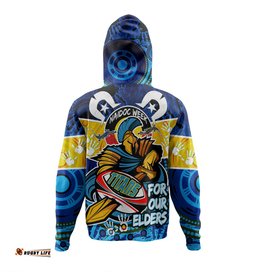 Amazing Aussie Gold Coast Titans Naidoc Week Custom Gold Coast Titans Naidoc Week For Our Elders Dot Art Style Hoodie