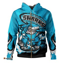 Amazing Aussie Cronulla Sutherland Sharks Premiership Series Sports Gear Hoodie