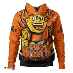 Amazing Aussie GWS GIANTS Final Clash Battle Edition Hoodie