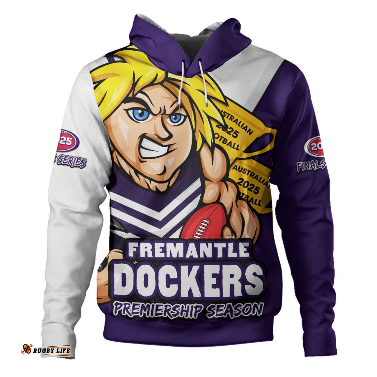Amazing Aussie Fremantle Australian Football Finals Premiership Spirit Hoodie