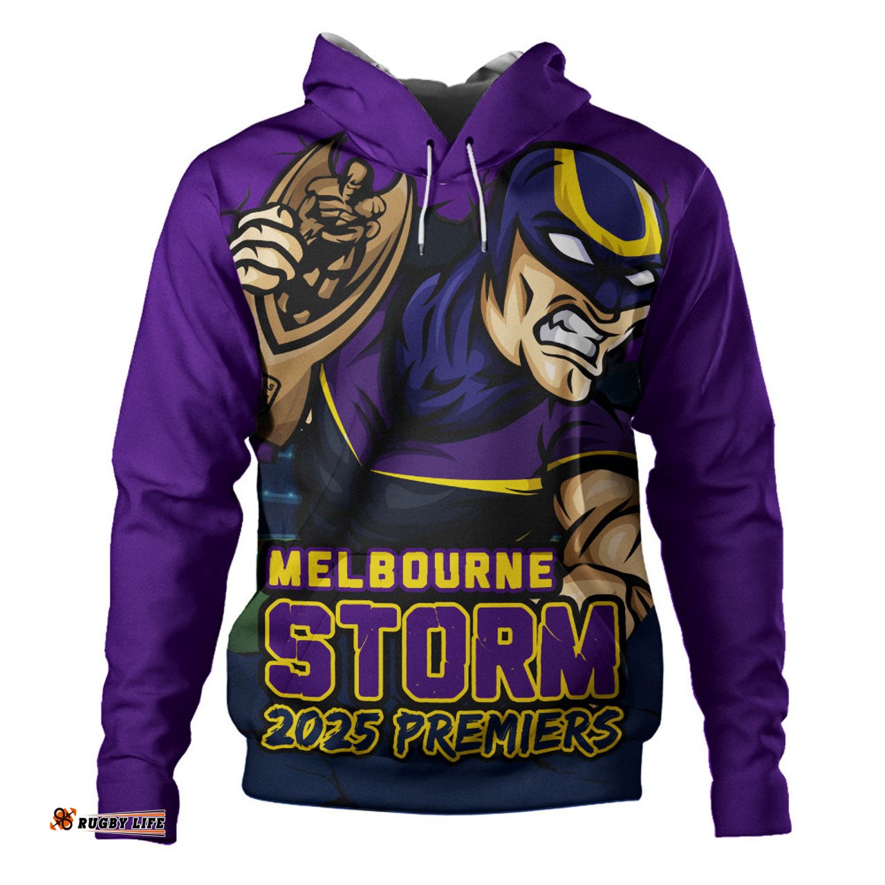 Amazing Aussie Melbourne Storm Unleash Power In The Ultimate Battle Hoodie