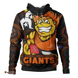 Amazing Aussie GWS GIANTS NAIDOC Spirit Of Country Hoodie