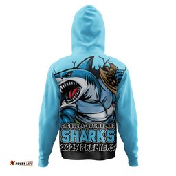 Amazing Aussie Cronulla Sutherland Sharks Unleash Power In The Ultimate Battle Hoodie