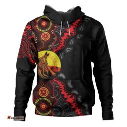 Amazing Aussie Indigenous Australian Aboriginal Didgeridoo Sunset Dreaming Hoodie