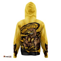 Amazing Aussie Hawthorn Premiership Series Flame Edition Hoodie