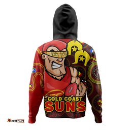 Amazing Aussie Gold Coast SUNS NAIDOC Spirit Of Country Hoodie