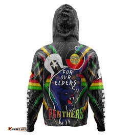 Amazing Aussie Penrith Panthers Naidoc Week Custom Penrith Panthers Naidoc Week For Our Elders Australian Indigenous Dot Art Hoodie