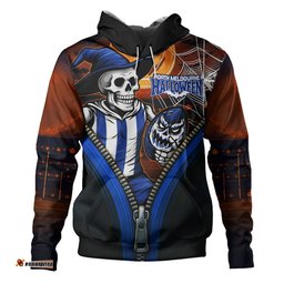 Amazing Aussie North Melbourne Halloween Night Reaper Hoodie