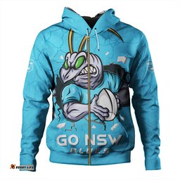 Amazing Aussie New South Wales Blues Go NSW Blues Break The Limit Hoodie