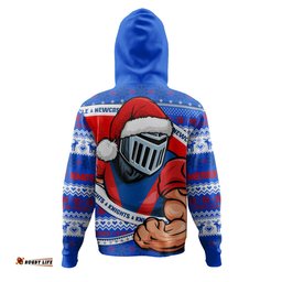 Amazing Aussie Newcastle Knights Ugly Knit Style For Christmas Game Fans Hoodie