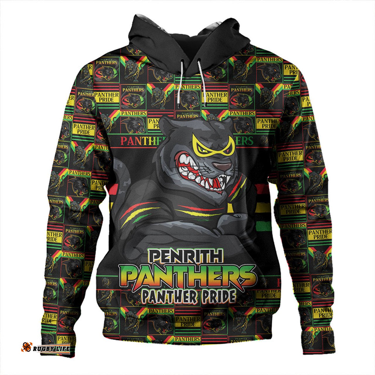 Amazing Aussie Penrith Panthers Champion s Pride Comic Style Hoodie